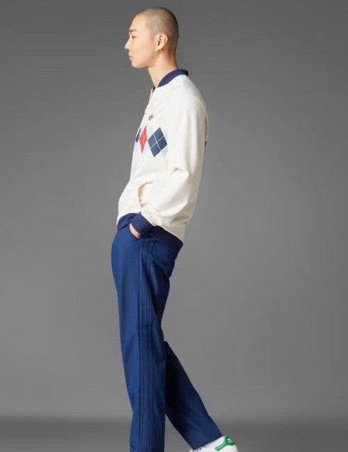 $100 Adidas Men’s Originals TWISTKNIT Pleated Pants- Night Indigo- 30W 32L- New