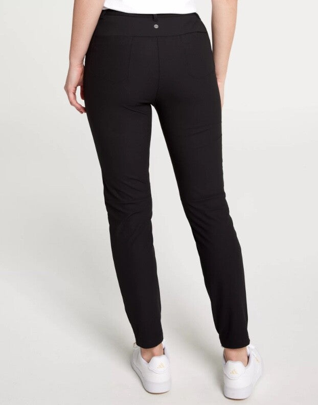 $88 Calia Women’s-Slim Fit Golf Pants-Pure Black- Size 6- (30W) New Tag