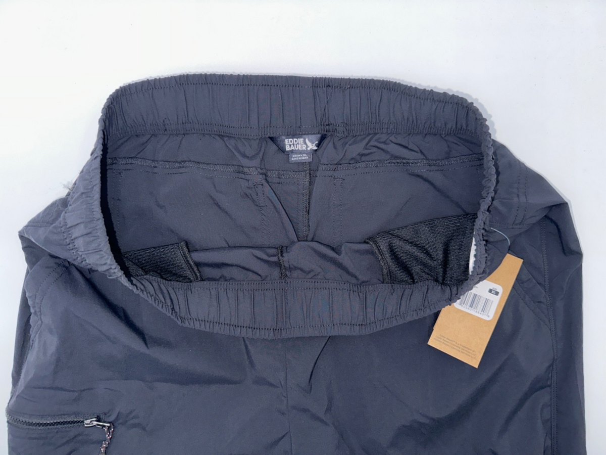 $75 Eddie Bauer Lake Town Capri Pant - EB8008544- Black - XLarge - New With Tag
