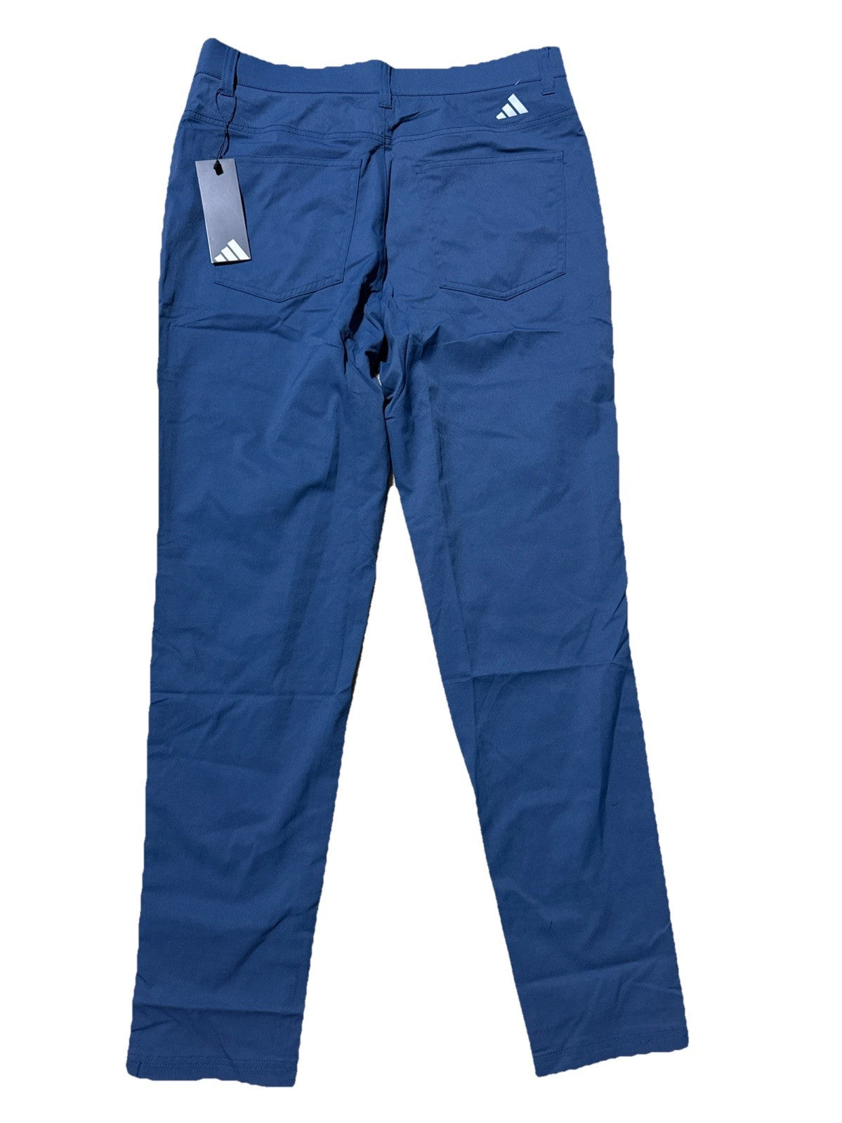 $80 ADIDAS Men's Ultimate 365  5-Pocket Tapered Golf Pants-Crew Navy-34W 32L-New