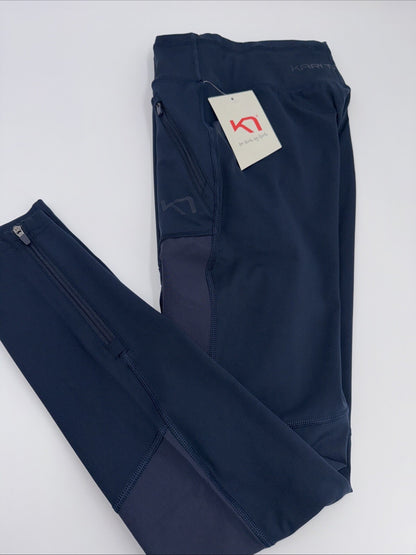 $120 Kari Traa Women’s Sanne Tights 623049 - Royal Navy - Small - New Tags