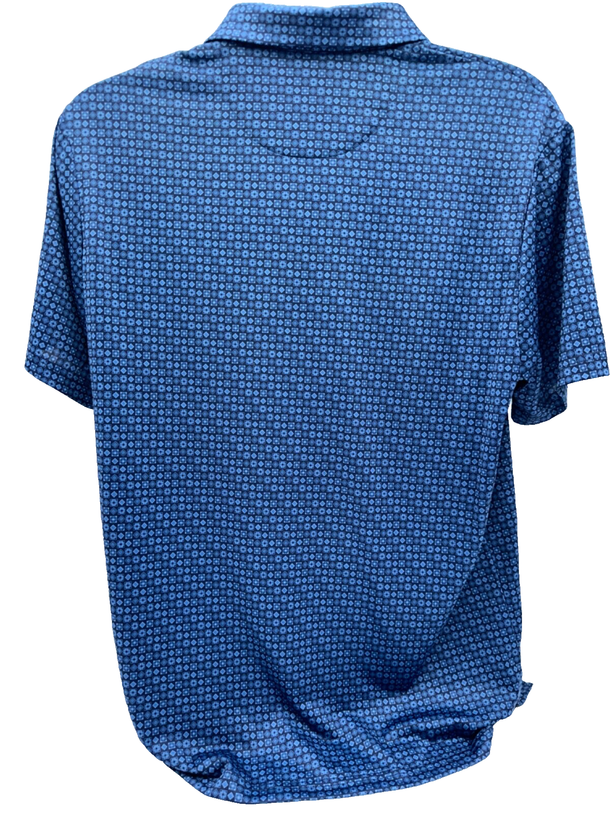 $68 PGA Tour Men's Golf Polo - PVKSF0J0OF - Peacoat Blue - Large - New With Tag
