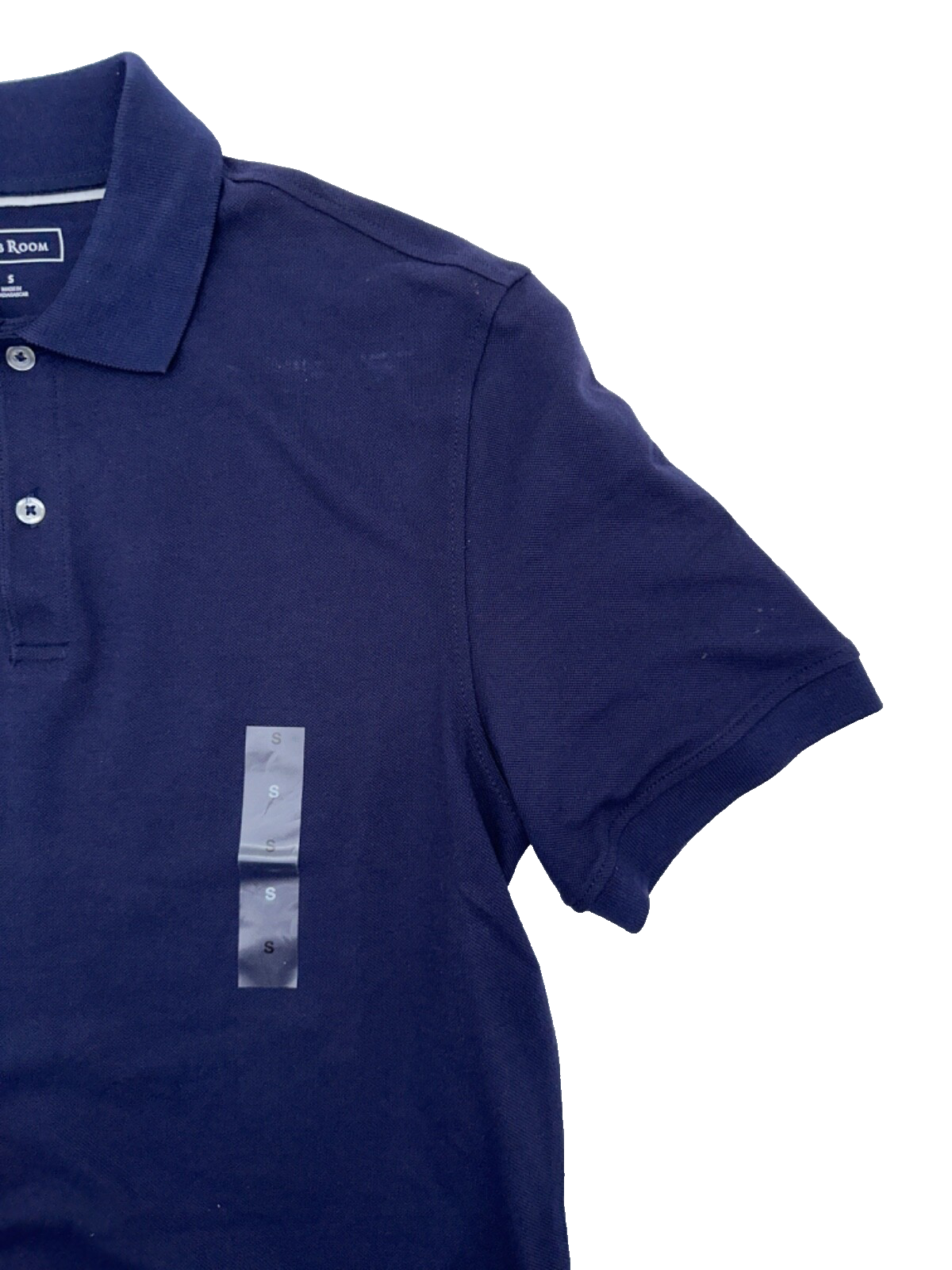 $40 Club Room Men’s Polo Shirt - 100028196MN- Navy Blue - Small- New With Tags