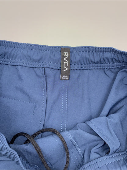 $66 RVCA Men’s Kevin Hybrid 17" Athletic Shorts- Navy Blue - Medium -New Tag
