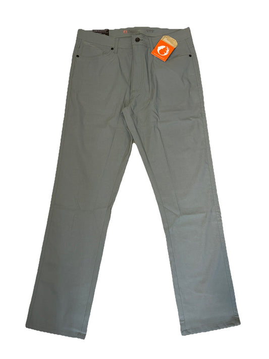 $60 The American Outdoorsman Men's Freedom Stretch Pants-Agave Green- 34W x 32L