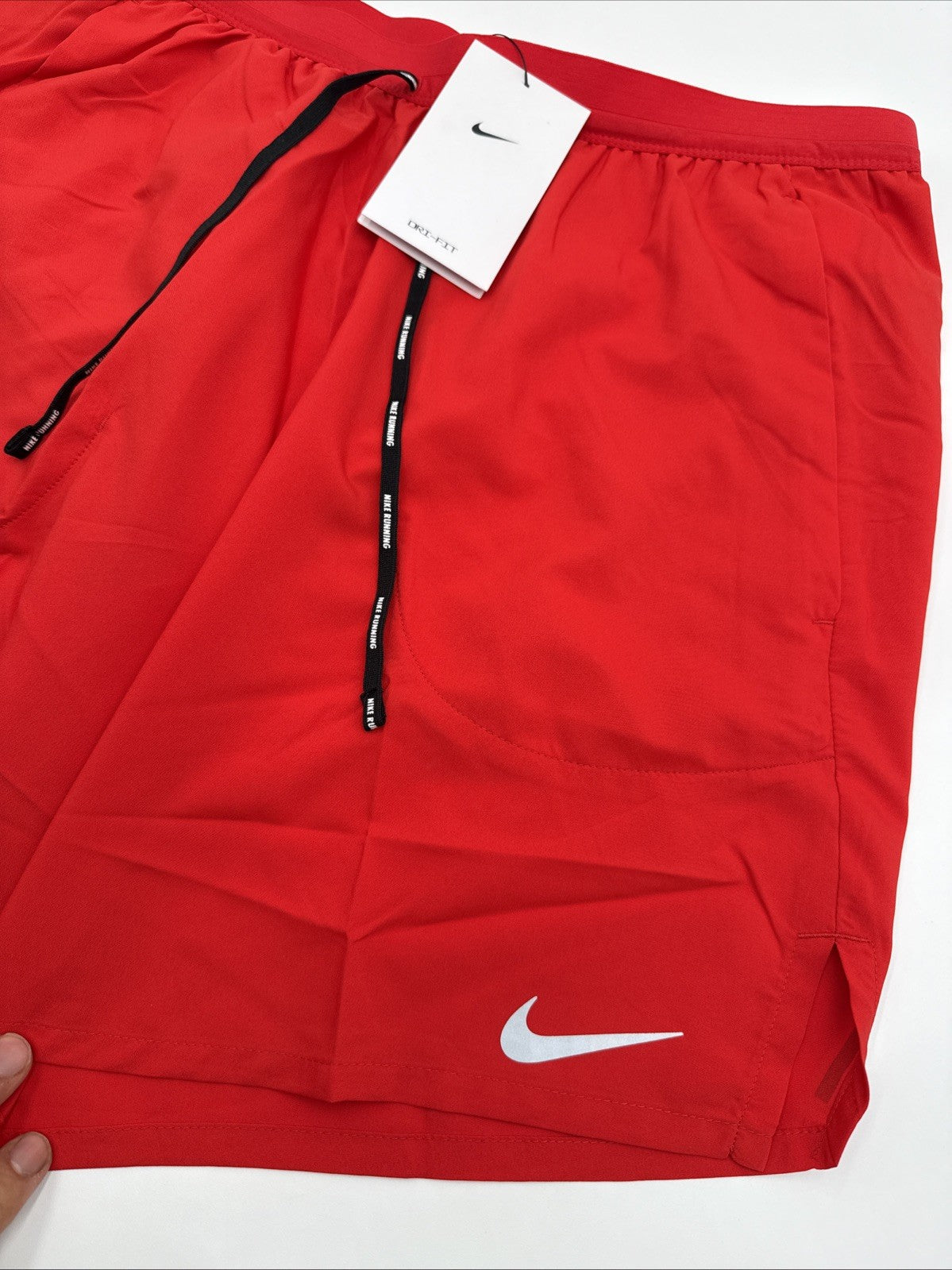 $58 Nike Men’s Flex Stride 7" Lined Running Shorts CJ5459-657- Red - Medium -New