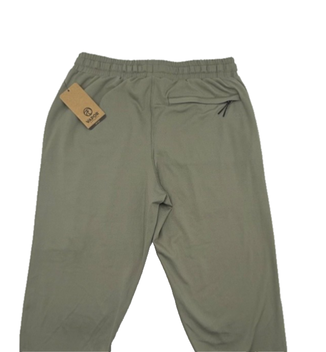 $80 Vapor Apparel Men’s- Alto Joggers - Olive Branch Green- Small-New Tag