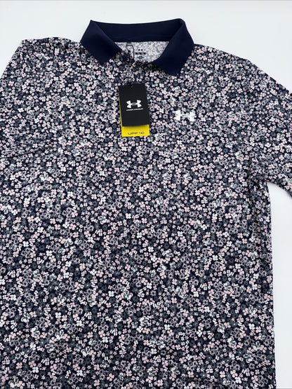 $60 Under Armour Men's UA Matchplay Polo Shirt-Down Pour- Size: Large- New Tag