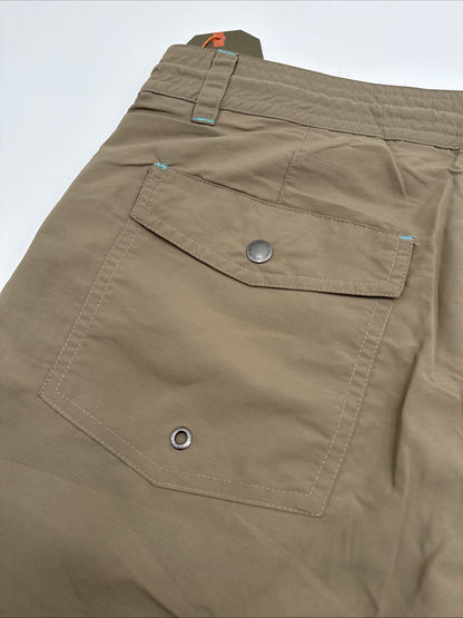 $69 Howler Bros Men's Horizon Hybrid Shorts 2.0 7.5" Inseam- Isotaupe- 35W - New