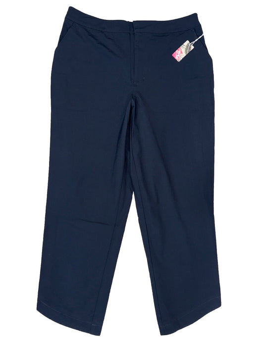 $98 Tommy Bahama Active Golf Tulp Hem Relax Fit Pants-Black-XLarge -New Tag