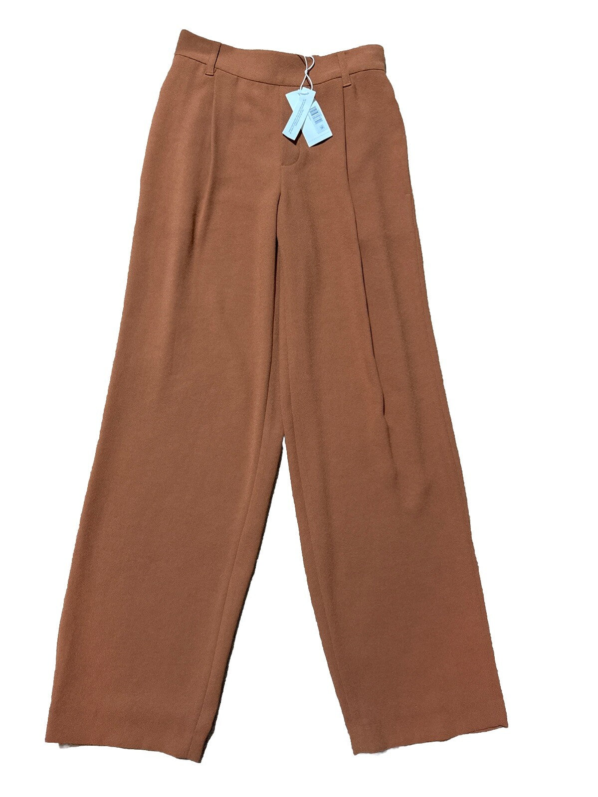$395 Vince Women’s Wide Leg Pull-On Pants- Brown Tan- XSmall- New With Tags