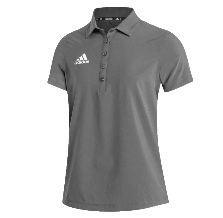 $65 Adidas Women's Golf Polo -129590160 - Grey/White  - Small - New With Tags