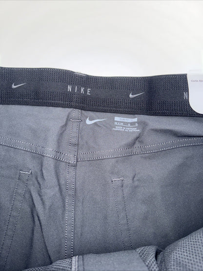 $100 Nike Men's Tour Repel Flex Slim Golf Pants FD5615-070- Grey - 36W 34L- New