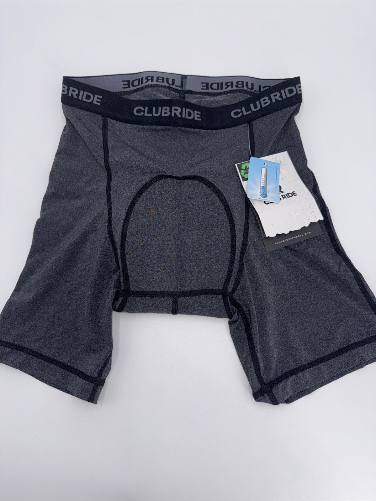 $50 Club Ride Apparel Men’s Gunslinger Bike Shorts- Black/Grey - Small - New Tag