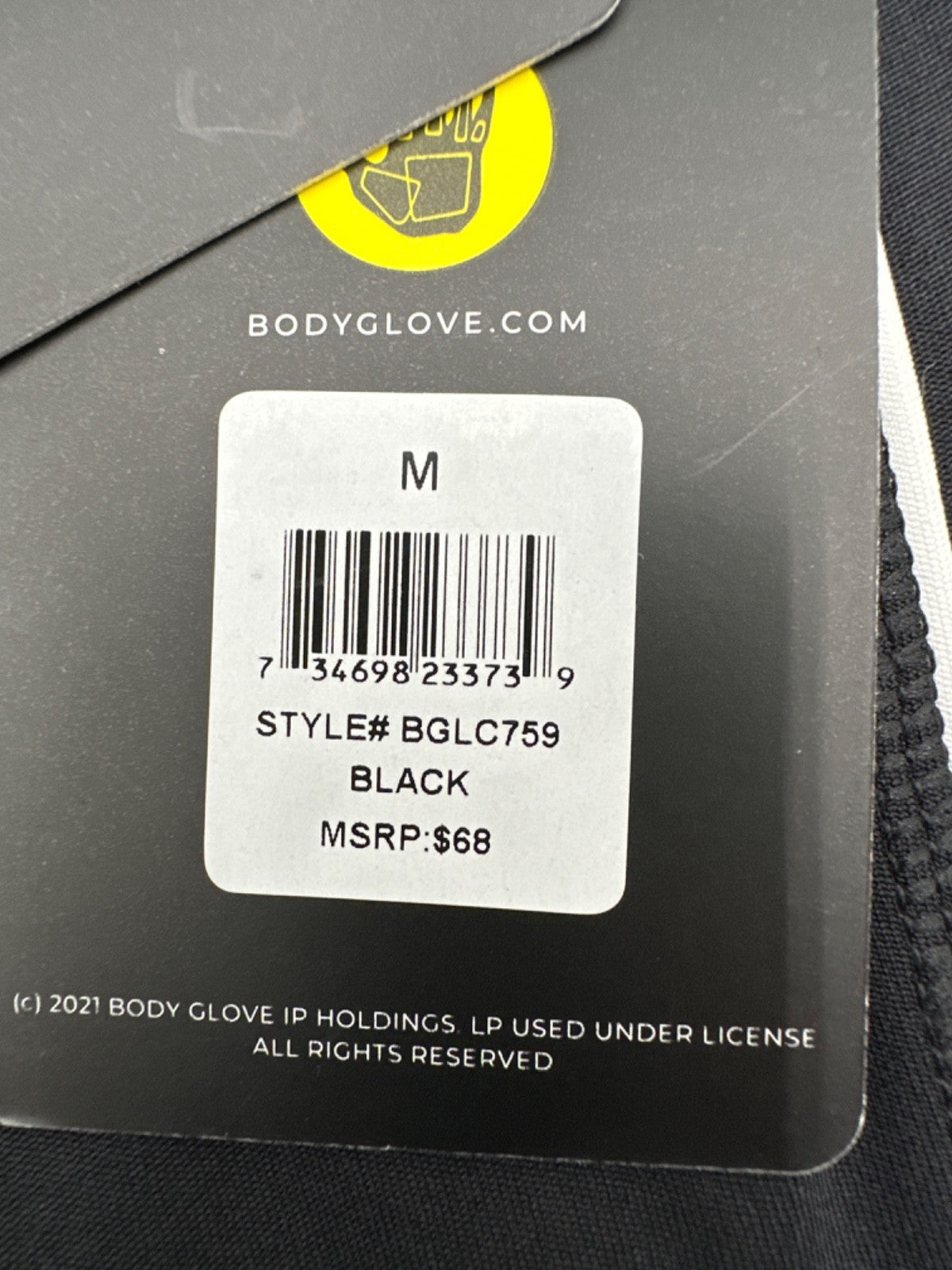 $68 Body Glove Women's Leggings - BFLC759 - Black - Medium - New With Tags