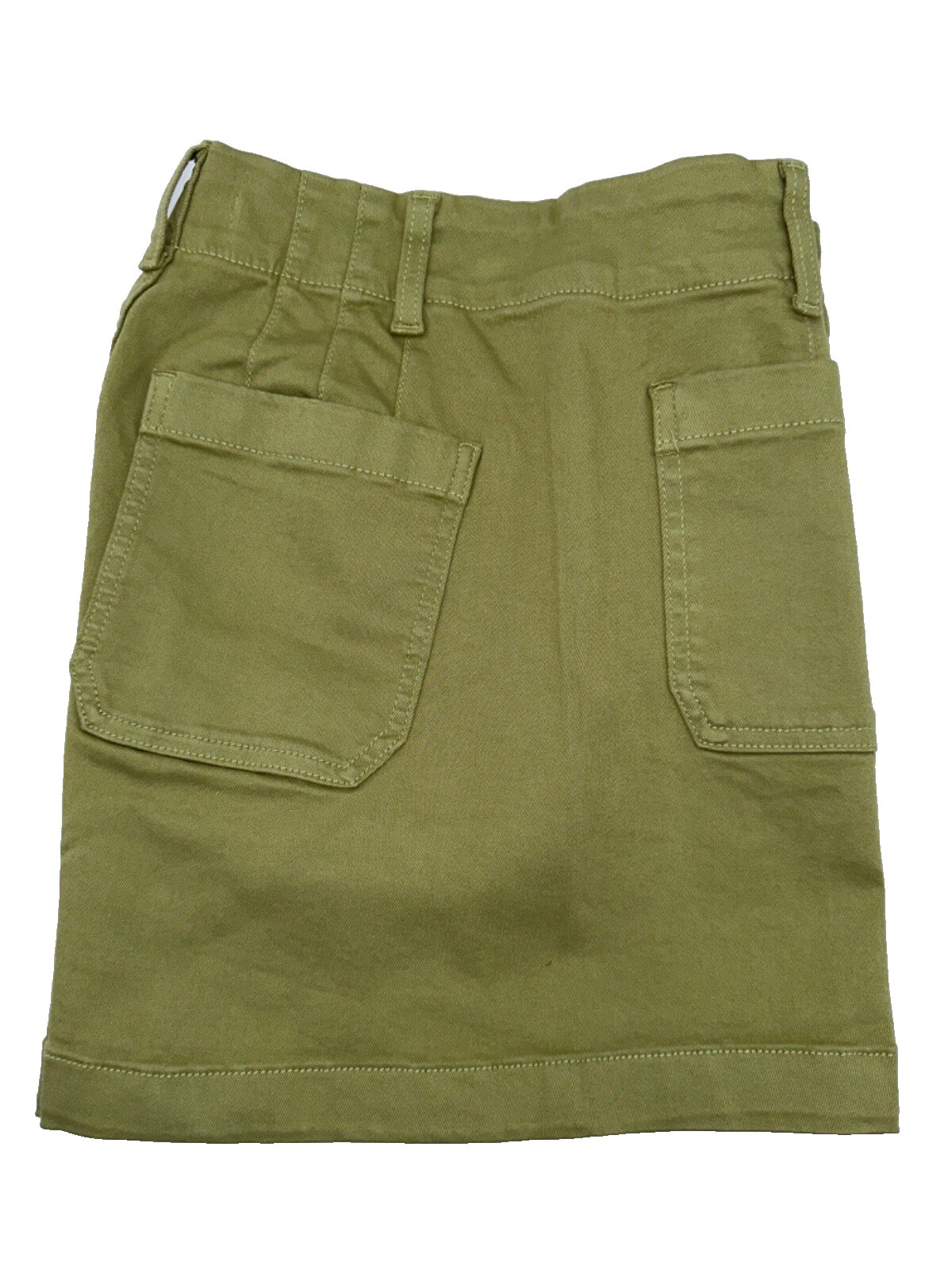 $40 Lauren Conrad Women's Super High Rise Patch Pocket Short-Giada Green-Size 4