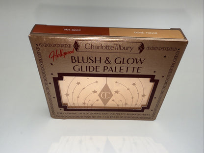 Charlotte Tilbury Blush & Glow Glide Palette ~ Tan/Deep / Doré/ Foncé~ .26 oz