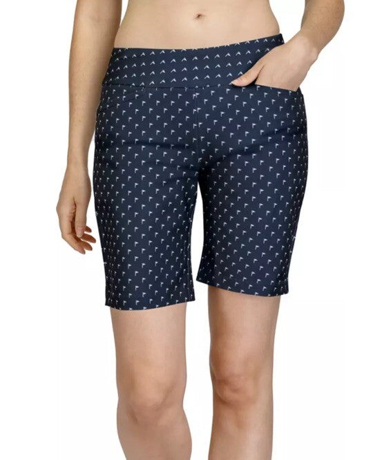 Tail Women's 18” Printed Golf Short- In For The Win - Size 4- MSRP $75