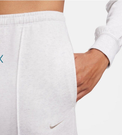 Nike Women's Sportswear Chill Terry High-Waisted Joggers-Birch Heather-Medium
