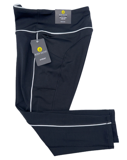 $68 Body Glove Women's Leggings - BFLC759 - Black - Medium - New With Tags