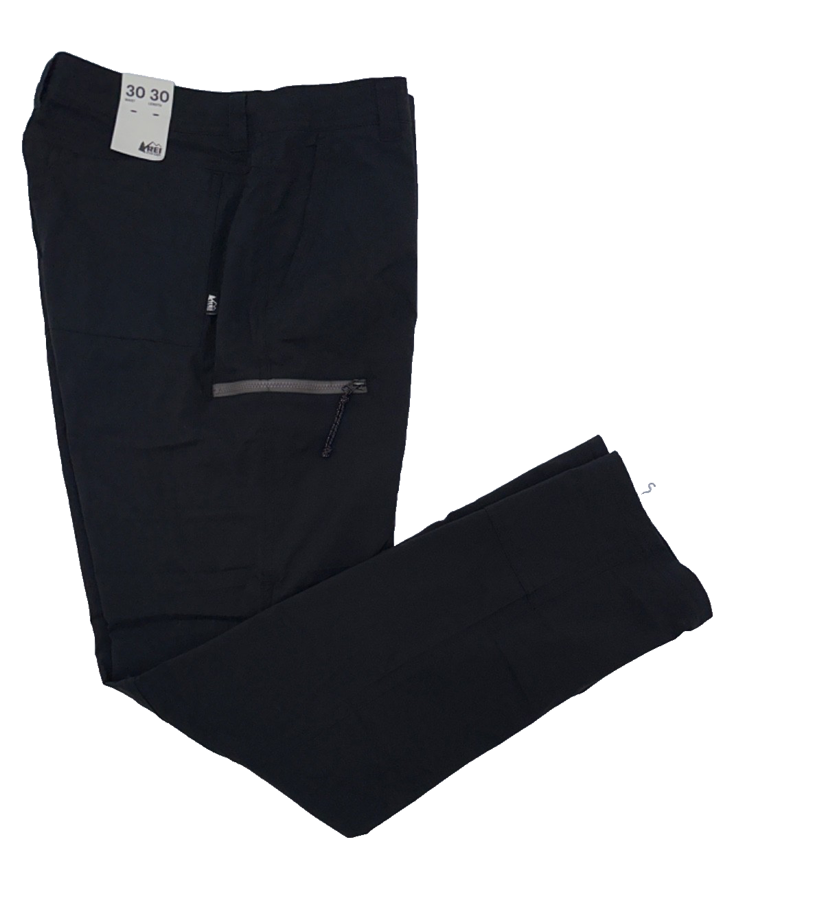 $70 REI Co Op Men's Trailmade Pants - Black - 30W x 30L - New With Tags