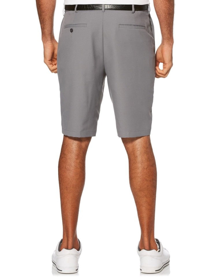 $65 PGA TOUR Men's Flat Front Expandable Waistband Golf Short- Quiet Shade - 34W