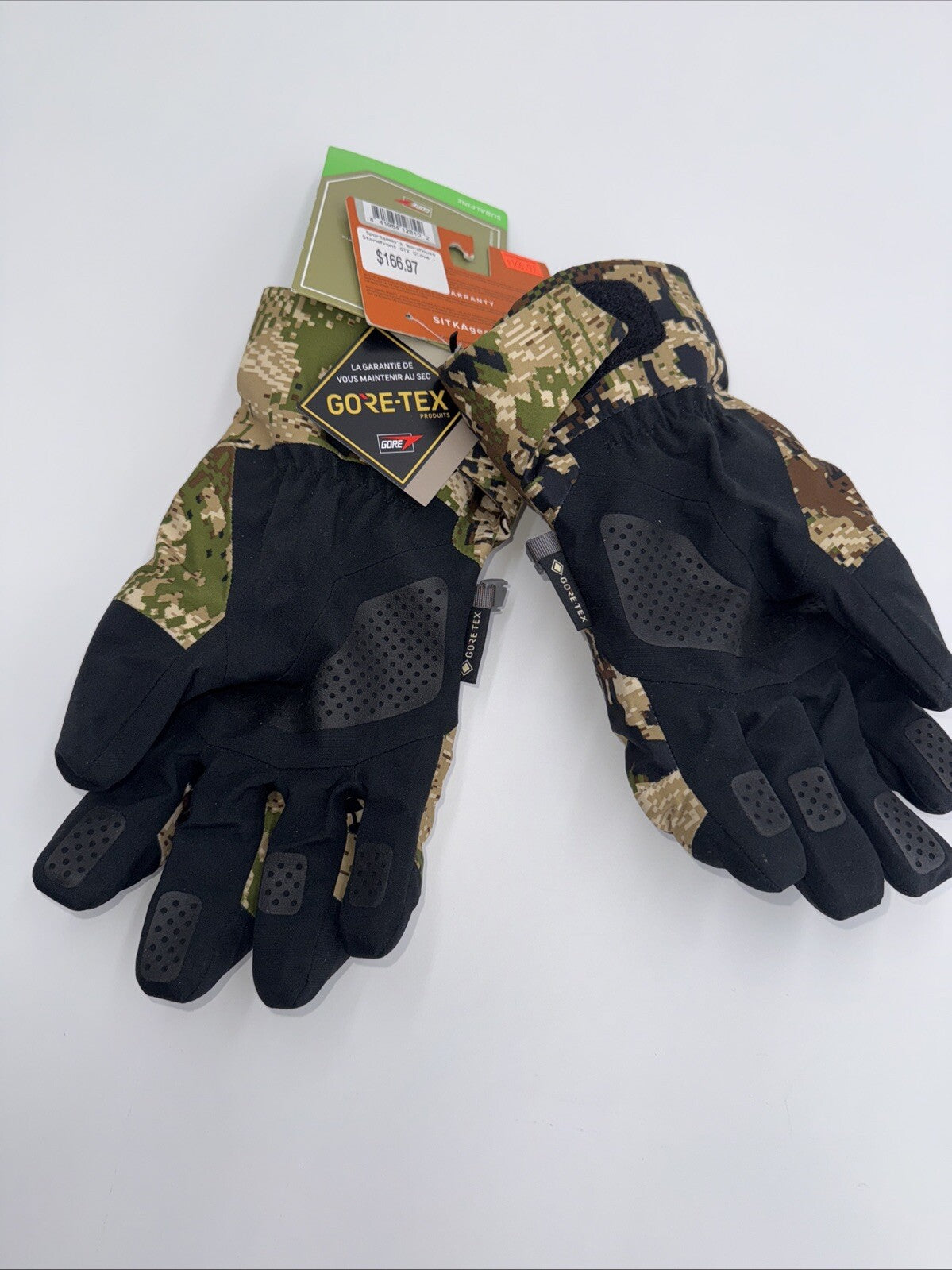$167 Sitka Stormfront GTX Glove Optifade Subalpine Medium 90288-SA-M- Medium