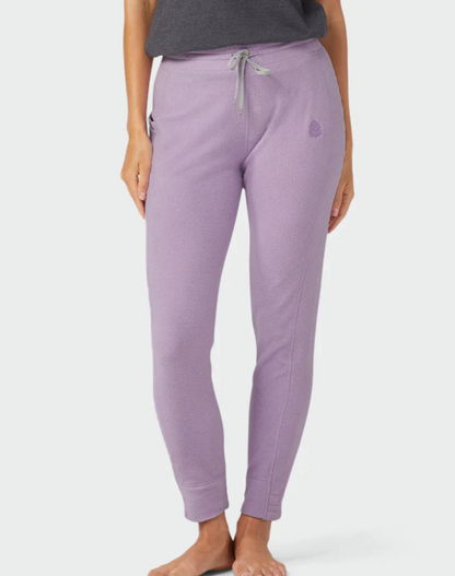 $110 Stio Women's Turpin Soft Fleece Jogger - Lavender Layer - Small - New Tag