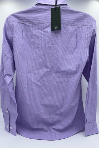$125 Rodd and Gunn Men's Care Runaway Long Sleeve Button Up Shirt-Blue/Red-Small