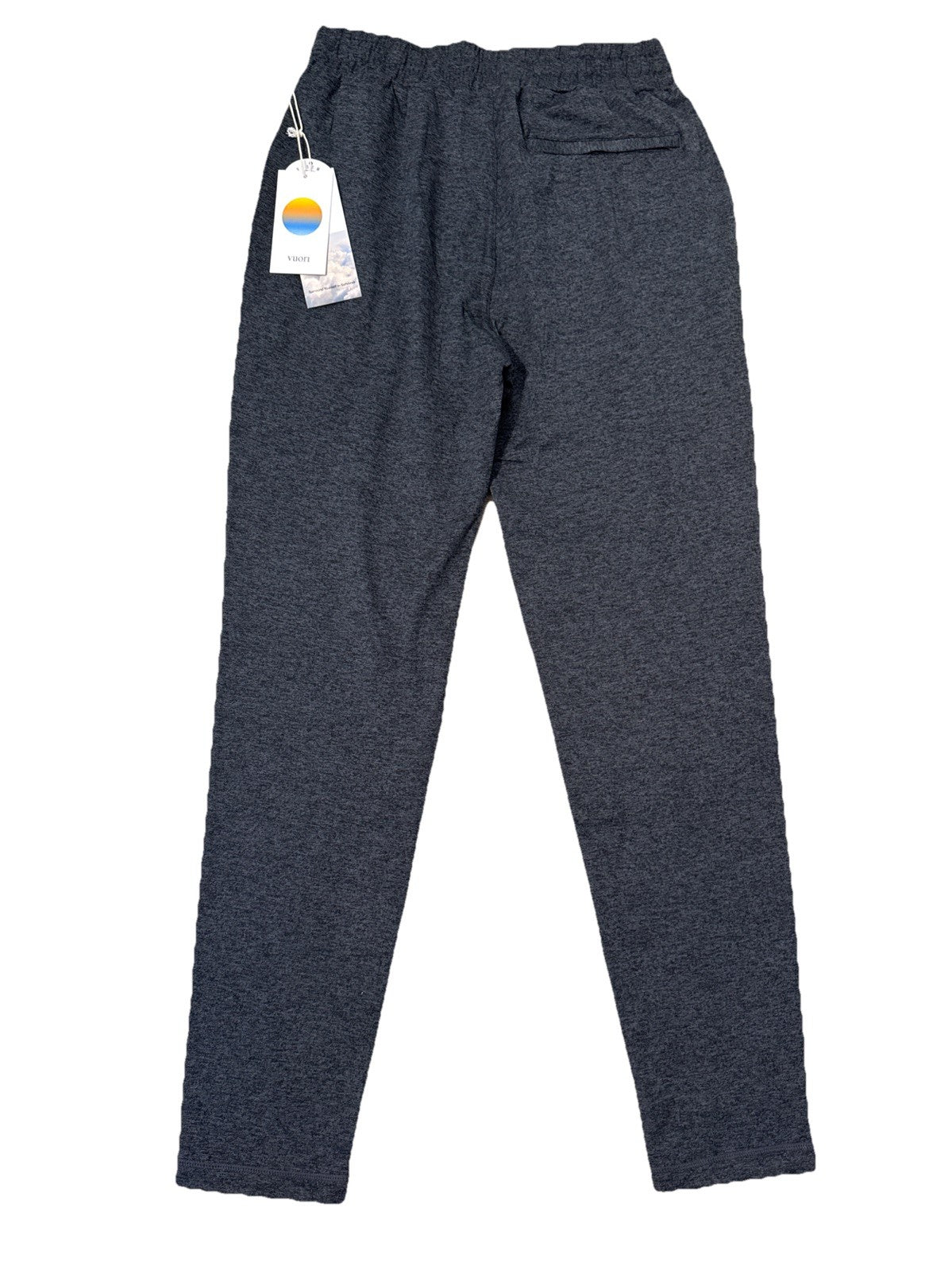 $98 Vuori Men’s Ponto Performance Pants V418 - Charcoal Heather - Small- NWT