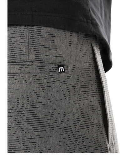 Travis Matthew Go Fish Golf Shorts Size 30W- Heather Gray Pinstripe New $89.95