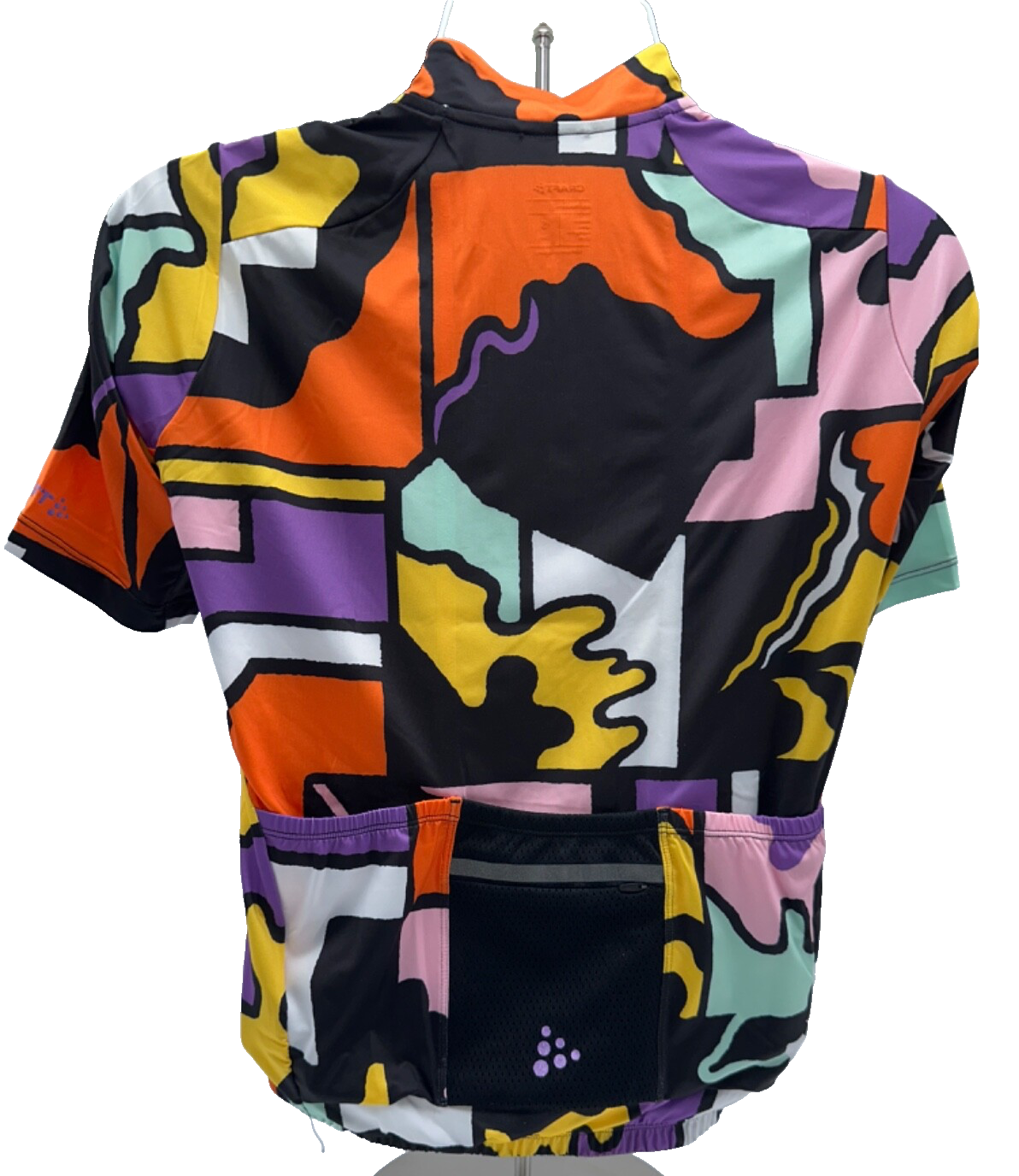 $60 Craft Men’s ADV Bike Offroad SS Jersey - Multi/Gum - Small - New with tags