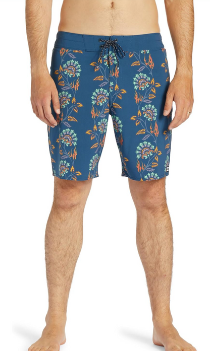 $60 Billabong Men's Sundays Pro Board Short - Dark Indigo - Size 30 - New