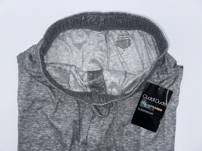 $38 Cuddl Duds Men's Essentials Pajama Pants - Gray Heather- Small - New