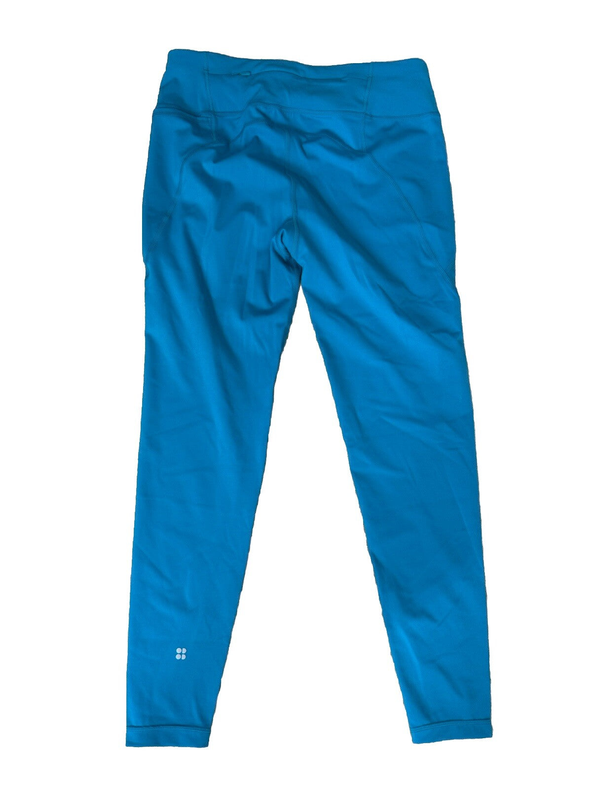 $100 Sweaty Women’s Betty Power Leggings 7/8 Length- Blue -Size: 10 Large - New