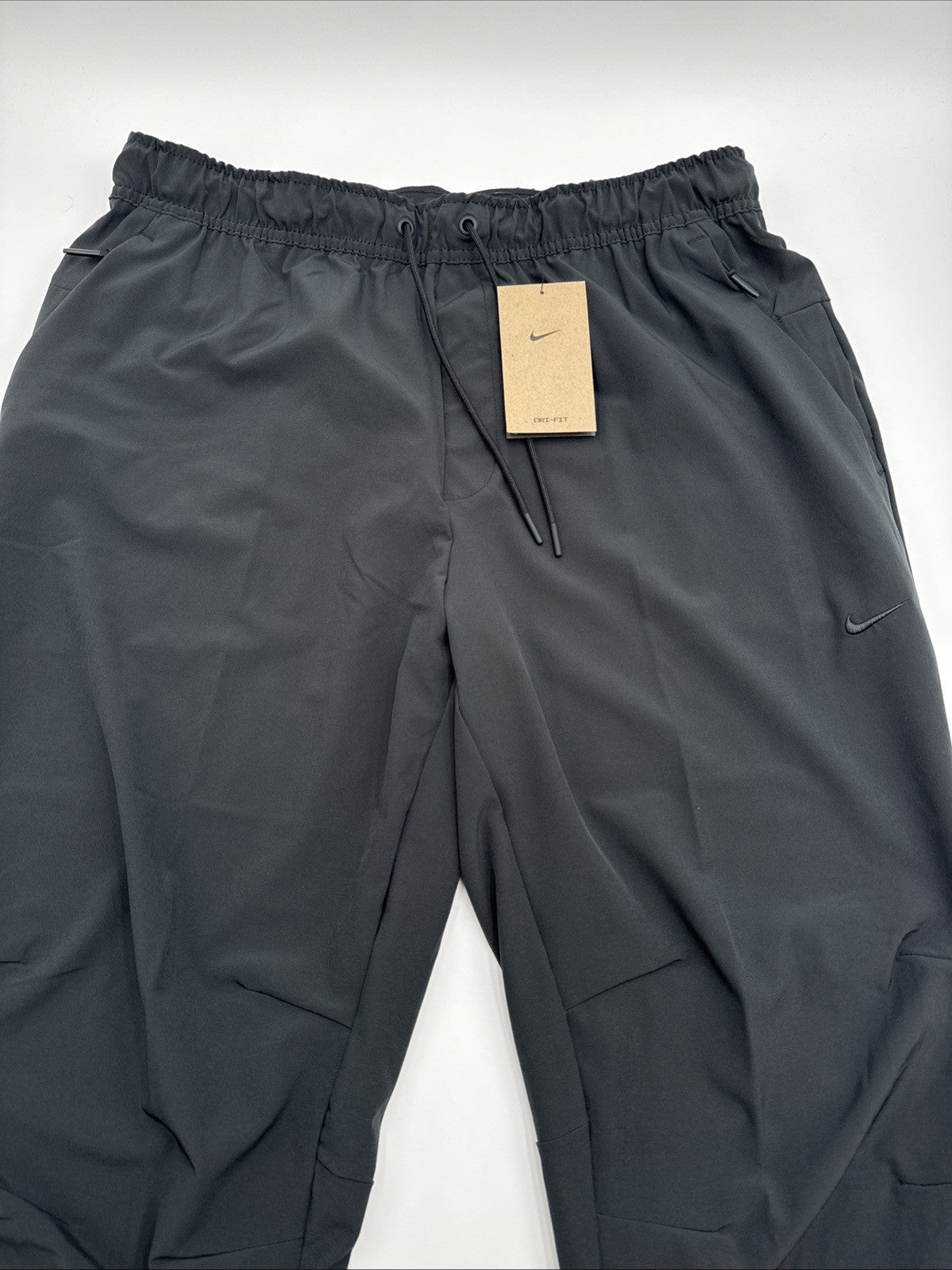 $80 Nike Men’s Unlimited Tapered Leg Versatile Joggers FB7546 010- Black-Large