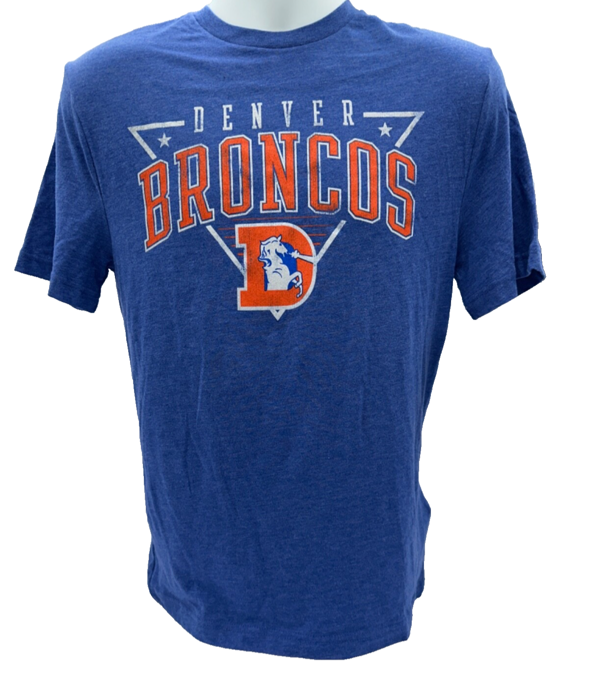 $35 Fanatics Men’s Tried and True Denver Broncos T Shirt - Blue - Small- New Tag