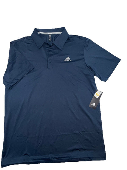 $65 Adidas Men’s Polo Golf Shirt ADVS20R772- Navy Blue- Medium- New Tags
