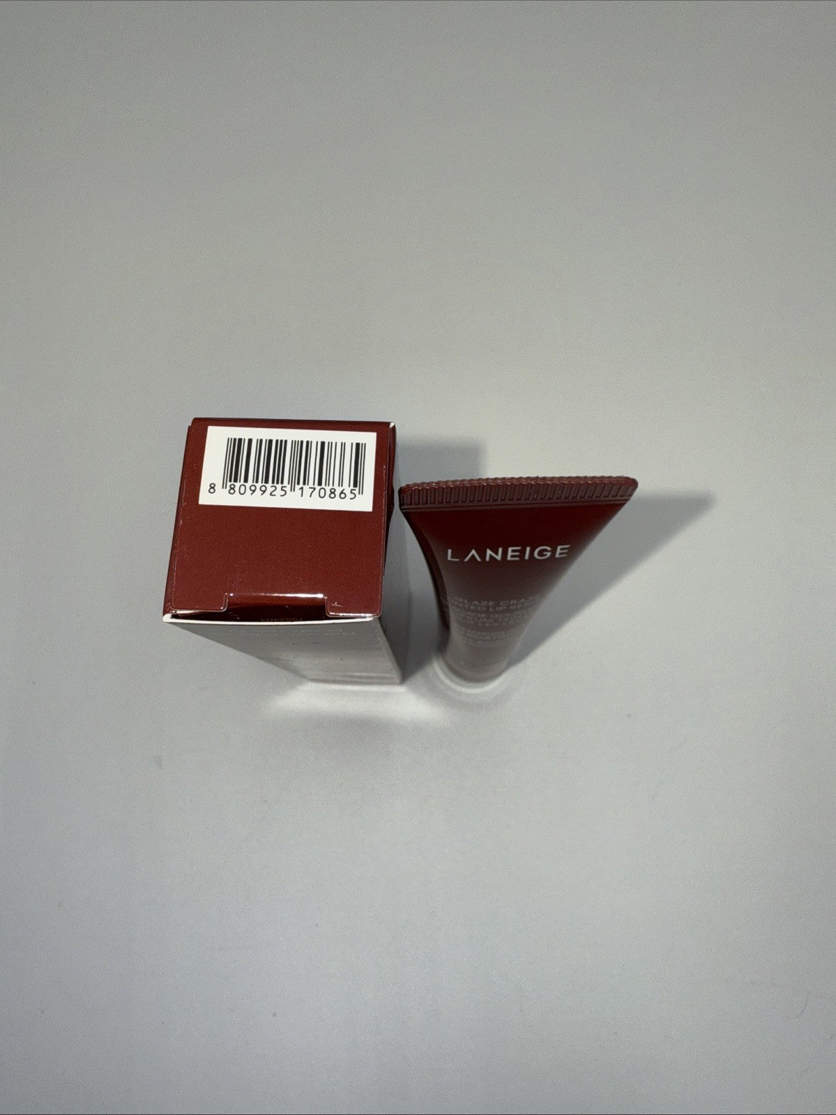 LANEIGE Glaze Craze Tinted Lip Serum -Chocolate Frosting- 0.42 oz / 12 g NIB
