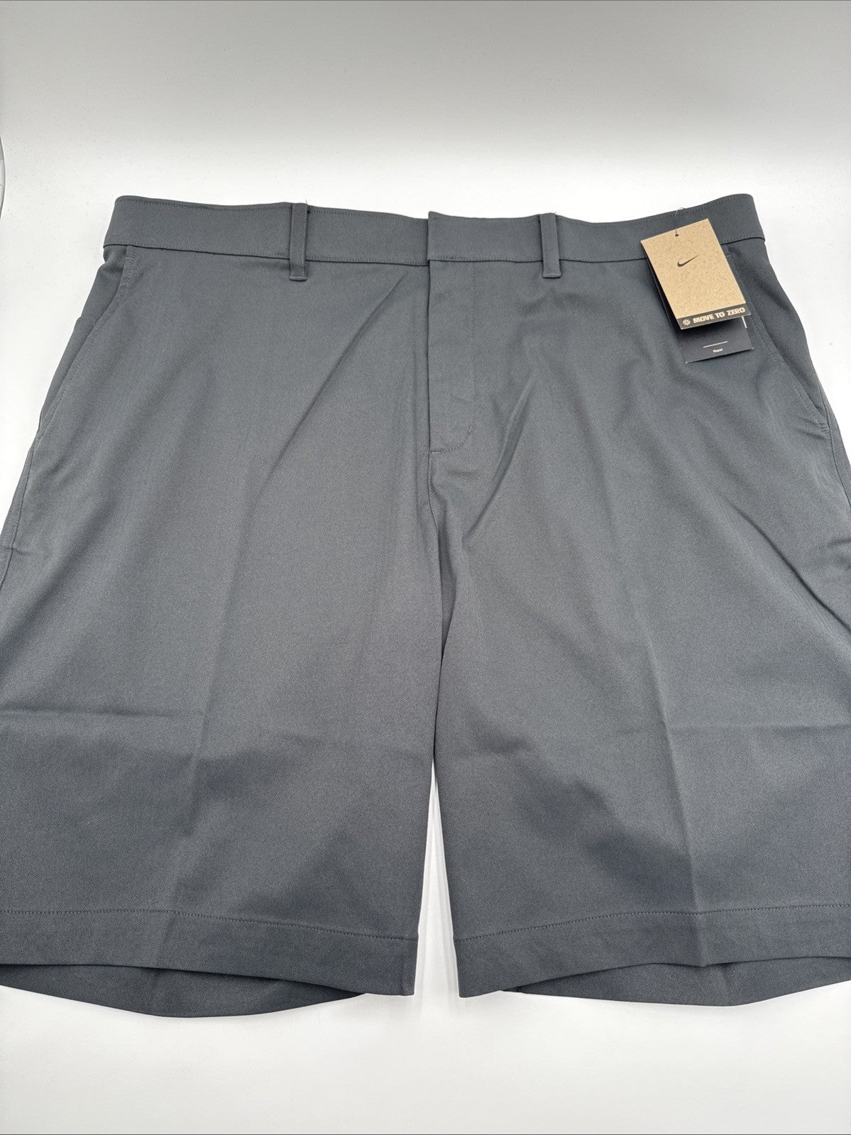 $80 Nike Men’s Tour 10" Chino Golf Shorts FD5719-070- Smoke Grey-Size: 42W-New