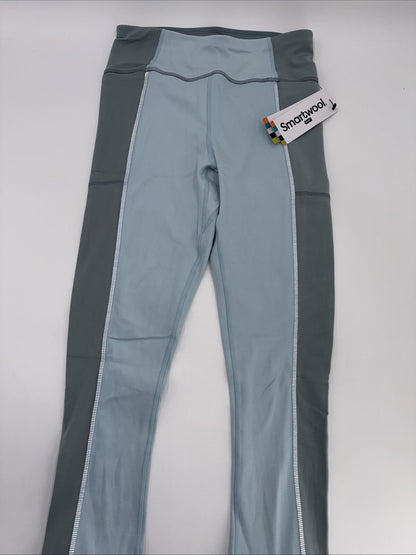 $120 Smartwool Women's Run Legging  - Winter Sky - XLarge - New With Tags