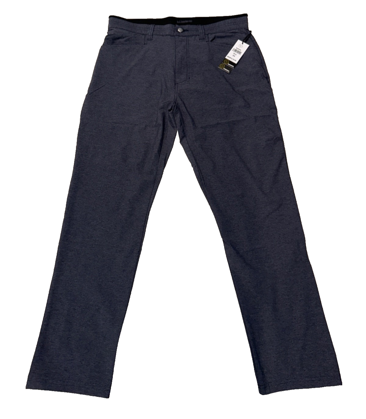 $74 Burnside Men's Texture Lifestyle Golf Pants - Navy - Size 33 - New With Tag