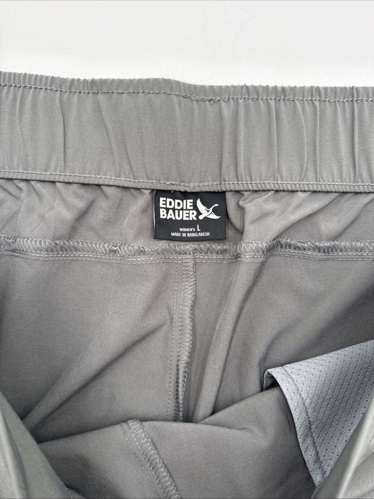$75 Eddie Bauer Women's Transit Jogger - Slate - Large- New With Tags