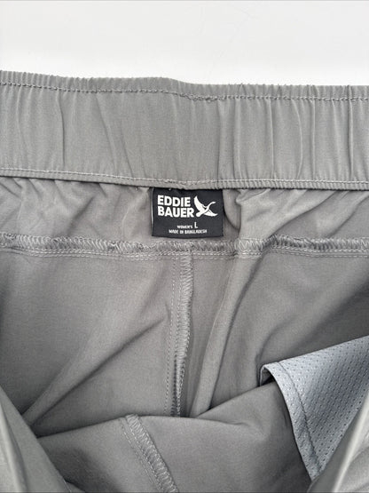 $75 Eddie Bauer Women's Transit Jogger - Slate - Large- New With Tags