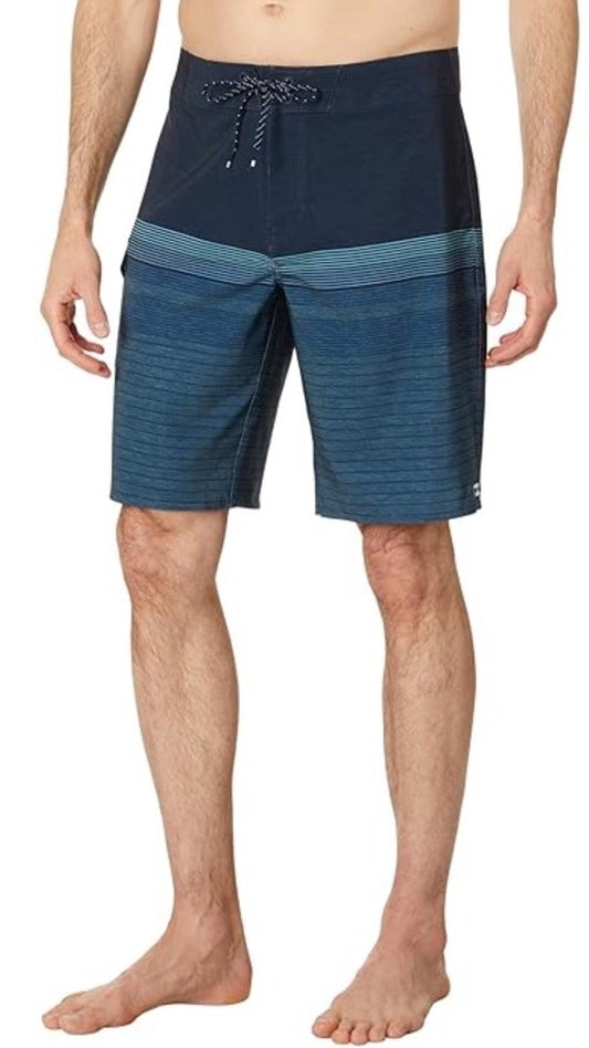 $60 Billabong Men’s All Day Pro Boardshort- Navy Stripes- Size: 31W- New Tags