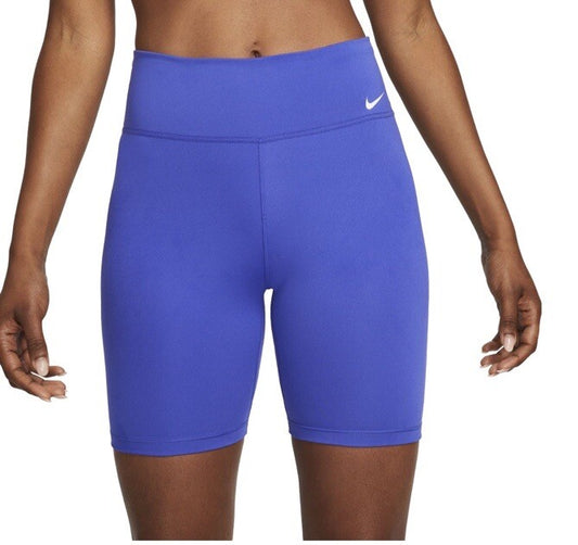 Nike One Womens Midrise Bike Shorts - Purple- XSmall  MSRP $45