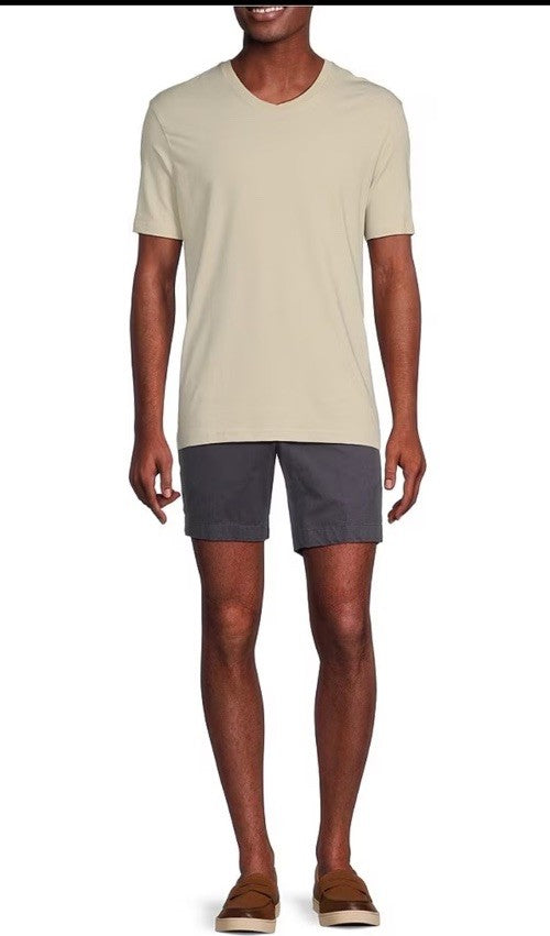 $65 MSRP Cremieux Men’s Soho Tapered Fit 7” Shorts-Faded Navy- Size: 30W  New