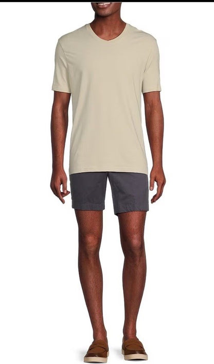 $65 MSRP Cremieux Men’s Soho Tapered Fit 7” Shorts-Faded Navy- Size: 30W  New