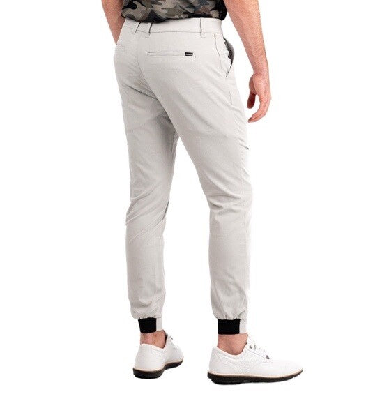 $90 Good Good Men’s Club Sport Jogger Golf Pants-Light Grey-Size: 34W 30L- NEW