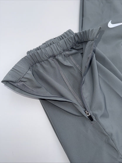 $60 Nike Form Tapered Versatile Pants Lightweight Jogger FB7497-Grey-Medium -New